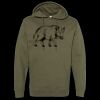 Unisex Midweight Hooded Sweatshirt Thumbnail
