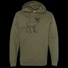 Unisex Midweight Hooded Sweatshirt Thumbnail