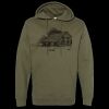 Unisex Midweight Hooded Sweatshirt Thumbnail