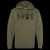 Unisex Midweight Hooded Sweatshirt Thumbnail