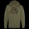 Unisex Midweight Hooded Sweatshirt Thumbnail
