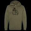 Unisex Midweight Hooded Sweatshirt Thumbnail