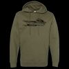 Unisex Midweight Hooded Sweatshirt Thumbnail