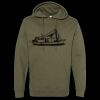 Unisex Midweight Hooded Sweatshirt Thumbnail