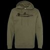 Unisex Midweight Hooded Sweatshirt Thumbnail