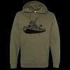 Unisex Midweight Hooded Sweatshirt Thumbnail