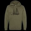 Unisex Midweight Hooded Sweatshirt Thumbnail