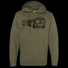 Unisex Midweight Hooded Sweatshirt Thumbnail