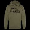 Unisex Midweight Hooded Sweatshirt Thumbnail