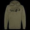 Unisex Midweight Hooded Sweatshirt Thumbnail
