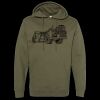 Unisex Midweight Hooded Sweatshirt Thumbnail