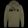 Unisex Midweight Hooded Sweatshirt Thumbnail