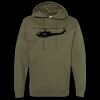Unisex Midweight Hooded Sweatshirt Thumbnail