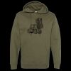 Unisex Midweight Hooded Sweatshirt Thumbnail