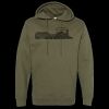 Unisex Midweight Hooded Sweatshirt Thumbnail