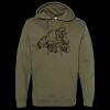 Unisex Midweight Hooded Sweatshirt Thumbnail