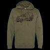 Unisex Midweight Hooded Sweatshirt Thumbnail