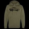 Unisex Midweight Hooded Sweatshirt Thumbnail
