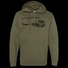 Unisex Midweight Hooded Sweatshirt Thumbnail