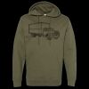 Unisex Midweight Hooded Sweatshirt Thumbnail
