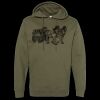 Unisex Midweight Hooded Sweatshirt Thumbnail
