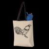 11L Canvas Tote with Contrast-Color Handles Thumbnail