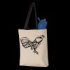 11L Canvas Tote with Contrast-Color Handles Thumbnail