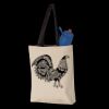 11L Canvas Tote with Contrast-Color Handles Thumbnail