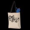 11L Canvas Tote with Contrast-Color Handles Thumbnail