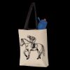 11L Canvas Tote with Contrast-Color Handles Thumbnail