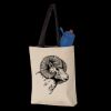 11L Canvas Tote with Contrast-Color Handles Thumbnail