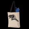 11L Canvas Tote with Contrast-Color Handles Thumbnail