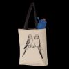 11L Canvas Tote with Contrast-Color Handles Thumbnail