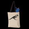 11L Canvas Tote with Contrast-Color Handles Thumbnail