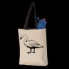 11L Canvas Tote with Contrast-Color Handles Thumbnail