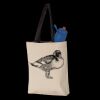 11L Canvas Tote with Contrast-Color Handles Thumbnail