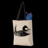 11L Canvas Tote with Contrast-Color Handles Thumbnail