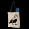 11L Canvas Tote with Contrast-Color Handles Thumbnail