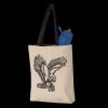11L Canvas Tote with Contrast-Color Handles Thumbnail