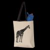 11L Canvas Tote with Contrast-Color Handles Thumbnail