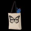 11L Canvas Tote with Contrast-Color Handles Thumbnail
