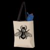 11L Canvas Tote with Contrast-Color Handles Thumbnail