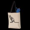 11L Canvas Tote with Contrast-Color Handles Thumbnail