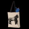 11L Canvas Tote with Contrast-Color Handles Thumbnail