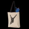 11L Canvas Tote with Contrast-Color Handles Thumbnail