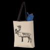 11L Canvas Tote with Contrast-Color Handles Thumbnail