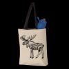 11L Canvas Tote with Contrast-Color Handles Thumbnail