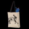 11L Canvas Tote with Contrast-Color Handles Thumbnail