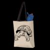 11L Canvas Tote with Contrast-Color Handles Thumbnail