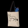 11L Canvas Tote with Contrast-Color Handles Thumbnail
